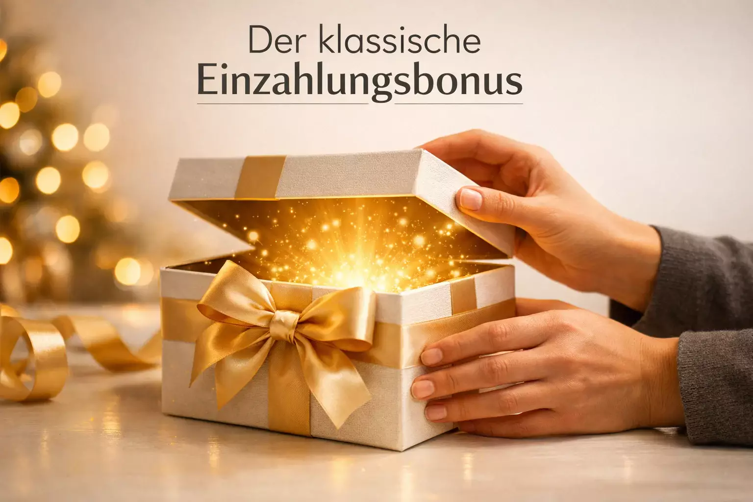 Willkommensgeschenk-Paket mit Schweizer Franken Symbol
